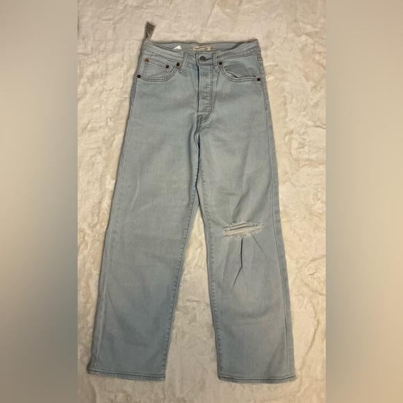 Levi's Other - Levi’s Light Blue Distressed Men's Jeans